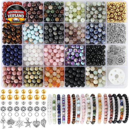 Edelsteinperlen set 996 - set,