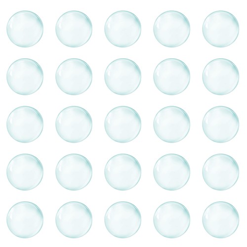250 stück glas - kugel, kochende
