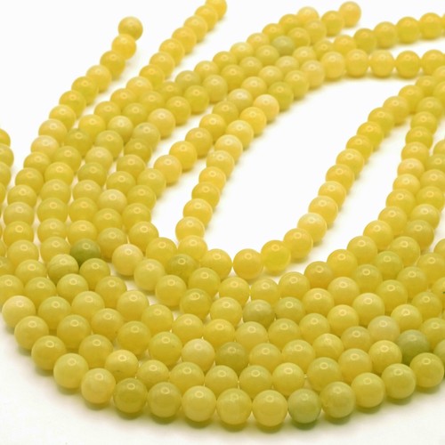 Nellys lemon jade perlen - lemon,