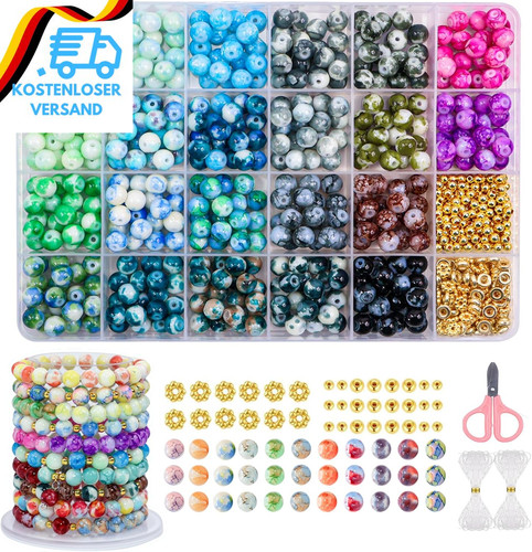 Edelstein perlen set 520 - edelstein,
