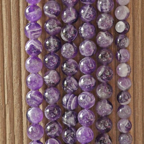 Nellys sage amethyst grade - amethyst, a-grade