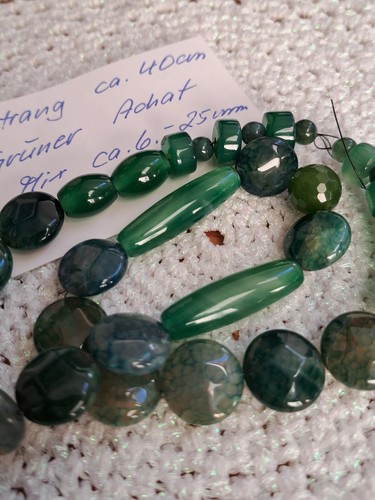 Perlen schmucksteine 1strang - schmucksteine,
