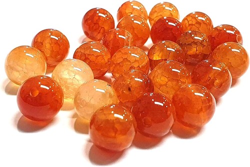 Crackle achat perlen - crackle, edelstein